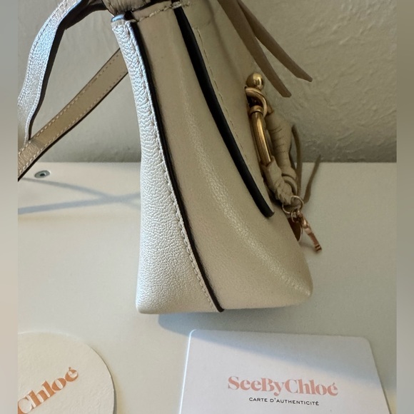 SOLD NWT Joan mini hobo in cement beige - Picture 4 of 10